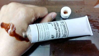 Edible Chocolate Massage Cream