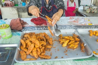 กล้วยทอดป้าอุไทย