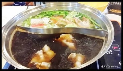 เมนูของร้าน ชาบูอินดี้ ยำสามซิส  หางดง