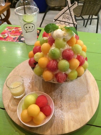 บิงชูผลไม้รวม