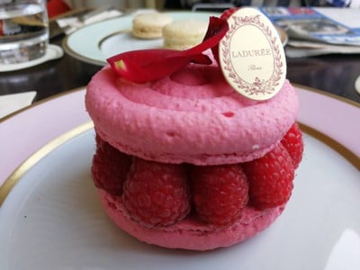 เมนูของร้าน Laduree Champs-Elysees
