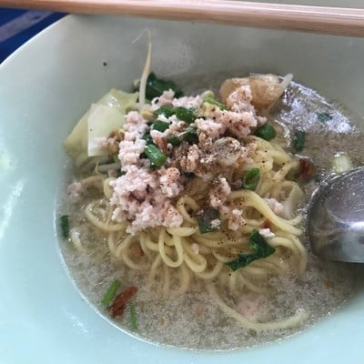 ก๋วยเตี๋ยวลูกชิ้นปลา น้ำใส,ต้มยำ