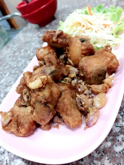 ซี่โครงหมูทอด