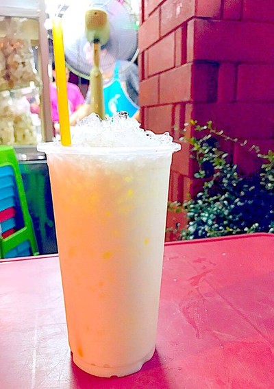 คาราเมลนมสดเย็น