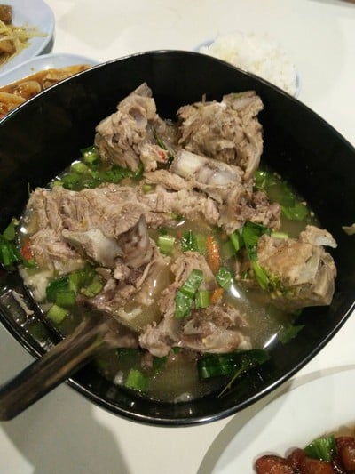 เมนูของร้าน ตุ๋นโดนปาก (ซุปเปอร์เล้ง)