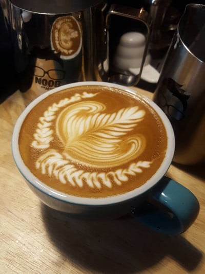 เมนูของร้าน Noob coffee Roaster