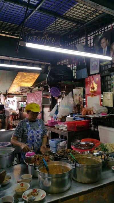 หน้าร้าน ร้านข้าวแกงมรดกไทย