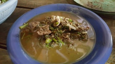 เมนูของร้าน ลาบต้นข่อย