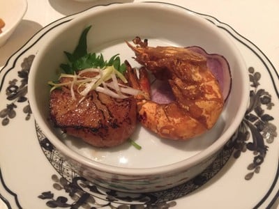 Hokkaido Scallop With King Prawn