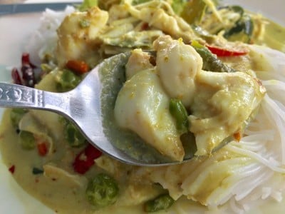 เนื้อปูหวานสดชิ้นใหญ่ไร้กระดองปะปน