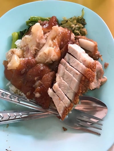 เมนูของร้าน สมใจ ขาหมูข้าวมันไก่