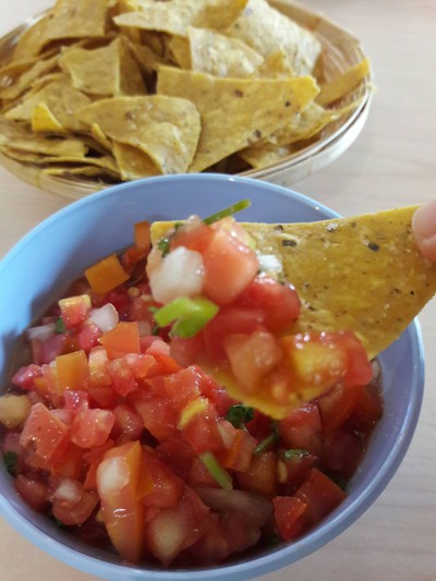 Nachos with Salsa