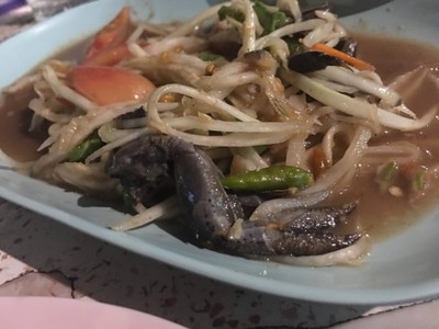 ส้มตำปูปลาร้า