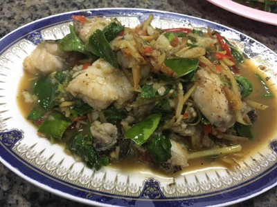 กุ้งผัดไข่เค็ม