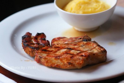 Grilled Kurobuta Pork Chop