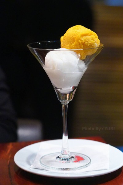 Mango& lime Sorbet