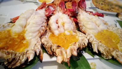 กุ้งแม่น้ำไซส์ใหญ่