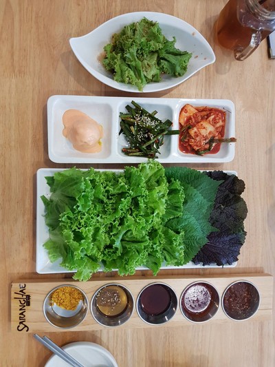 ผักและเครื่องเคียง