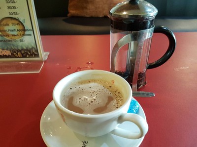 ลาเต้ร้อน