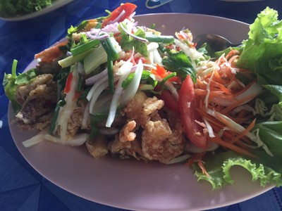 ยำลูกสาวโกเข่ง