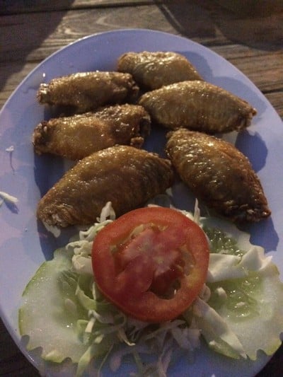 ปีกไก่ทอดน้ำปลา