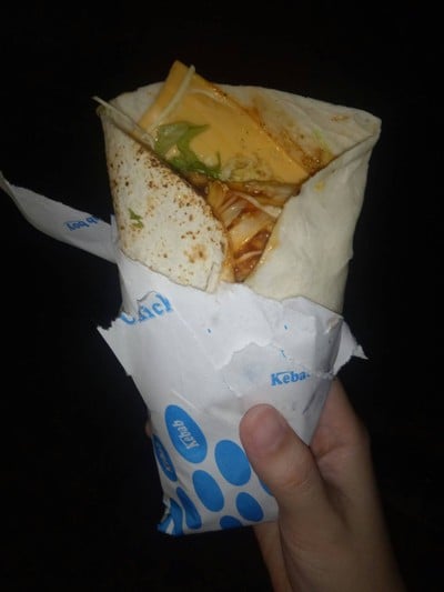 เมนูของร้าน เคบับ ตลาดรถไฟ