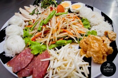 เมนูของร้าน Zebra Station