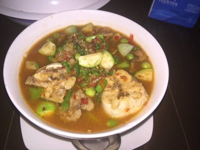 แกงป่าปลากรดเหลือง