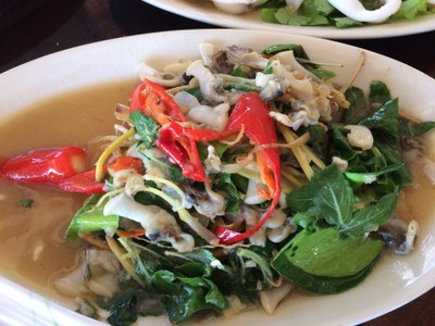 หอยเสียบผัดฉ่า