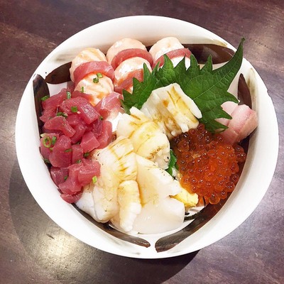 Hotate, Otoro, and Tuna Don