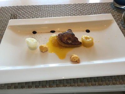 Pan Seared Foie Gras .