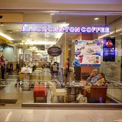 หน้าร้าน Black Canyon Central World F6