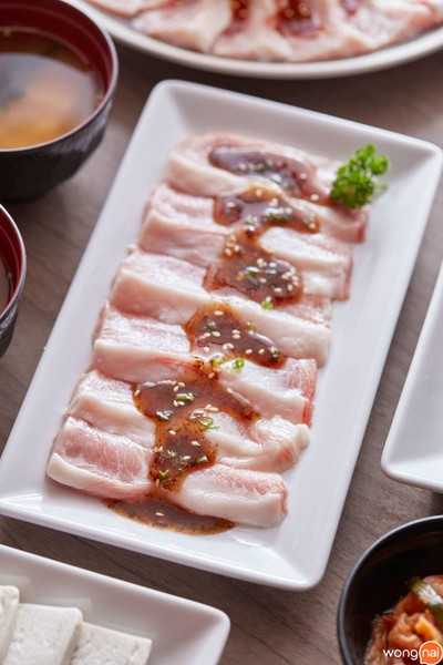 คอหมูซอสแจ่ว