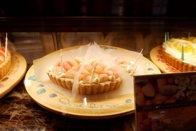 Luxury White strawberry Tart