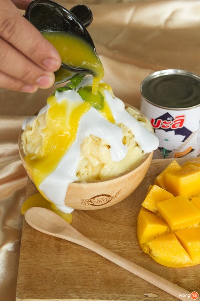 เมนูของร้าน บ้านสวนชมจันทร์ แม่แตง