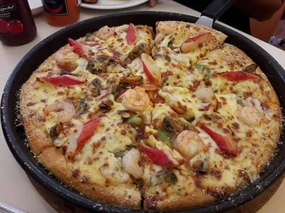 พิซซ่าหน้าซีฟู้ดเอ็กซ์ตรีม