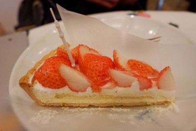 strawberry tart ..