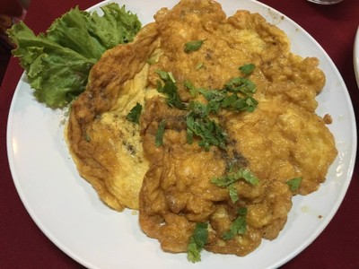 ไข่เจียวกุ้งสับ