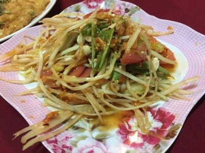 ตำไทยไข่เค็ม