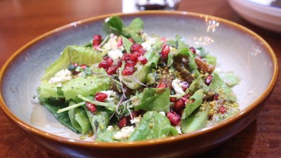 Promegranate Quinoa & Date Salad