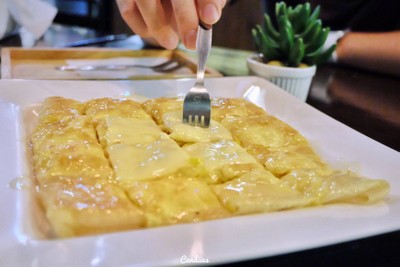 เมนูของร้าน กูโรตีคาเฟ่(guu roti&cafe) โครงการ AQUA สะพานควาย