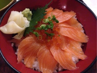 เมนูของร้าน Nagiya โครงการนิฮอนมาชิ