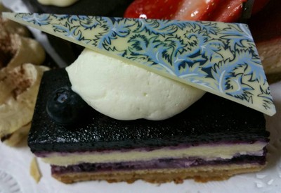 บลูเบอรี่ชีสเค้ก