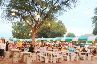 บรรยากาศ ตลาดแทมมารีน