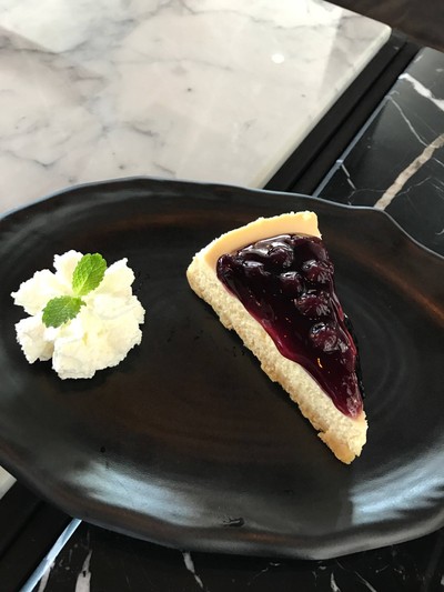 บูลเบอรี่ชีสเค้ก