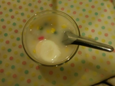 บัวลอยไข่หวานทรงเครื่อง