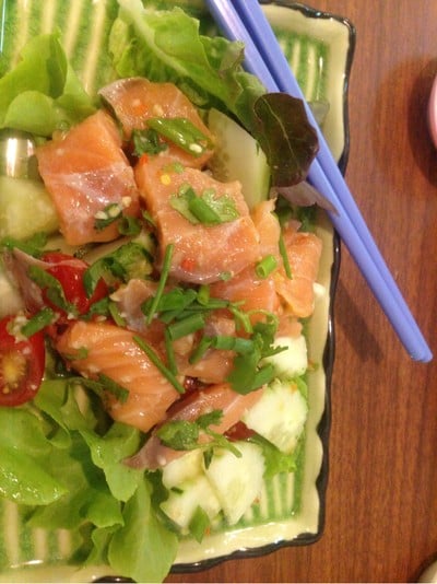 เมนูของร้าน ชูชิทูยู หาดใหญ่