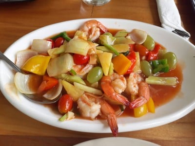 เมนูของร้าน บ้านดอกจันทน์ริมน้ำ
