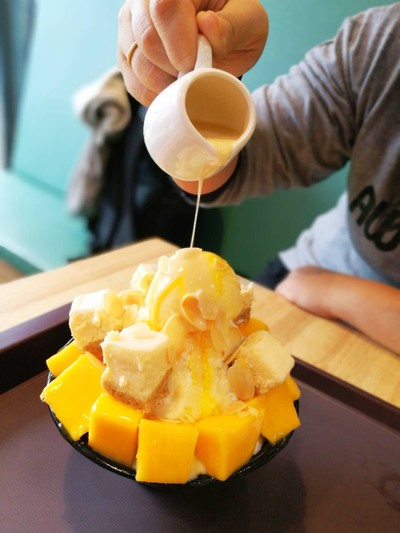 เมนูของร้าน hanbing Cafe