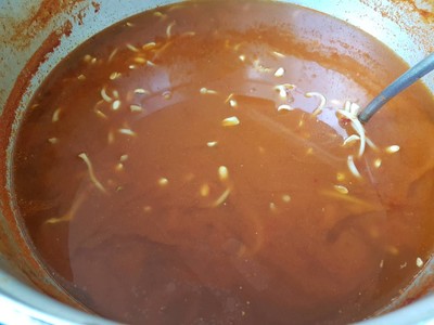 แกงส้มถั่วงอกหัวโต